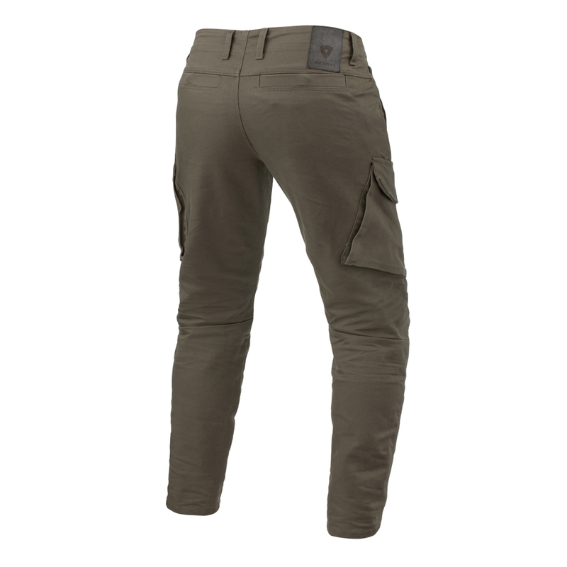 Blugi moto cropped Revit Cargo TF kaki
