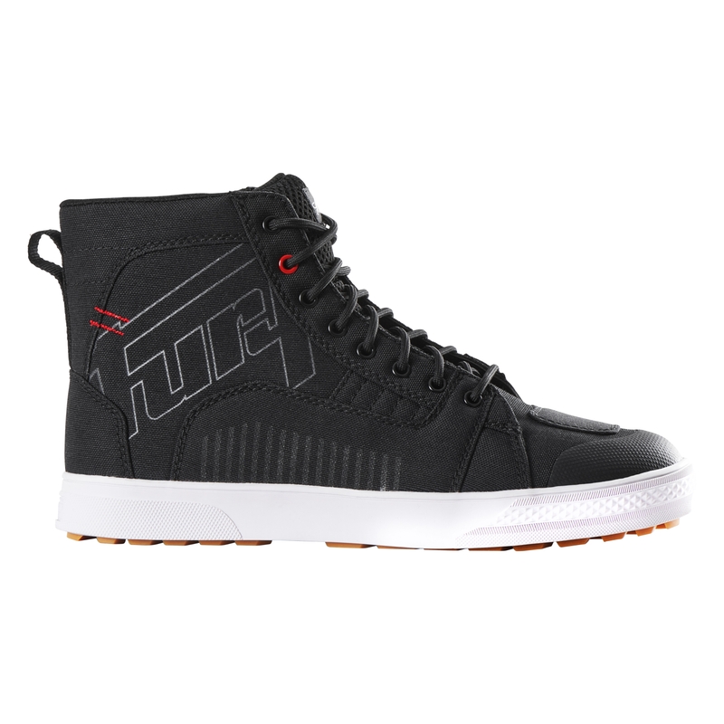 Cizme moto Furygan STOCKTON AIR D3O negru-rosu