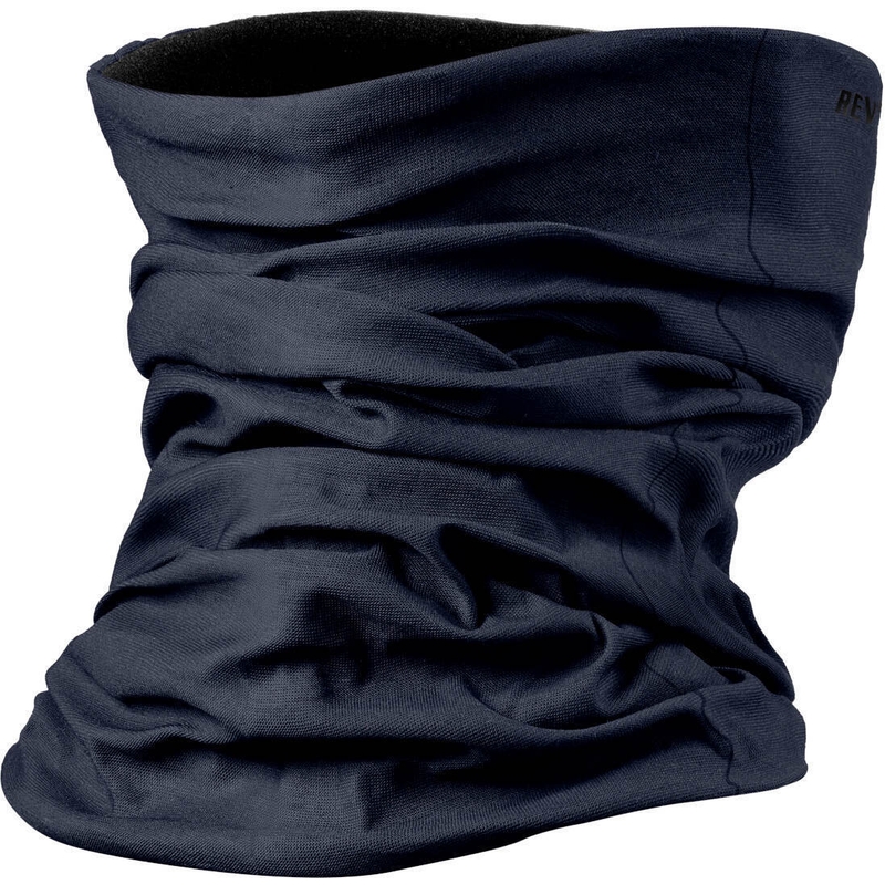 Revit Finish neckwarmer negru și albastru