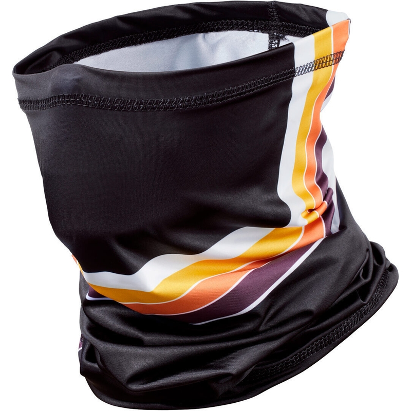 Revit Flash neckwarmer negru-galben-portocaliu