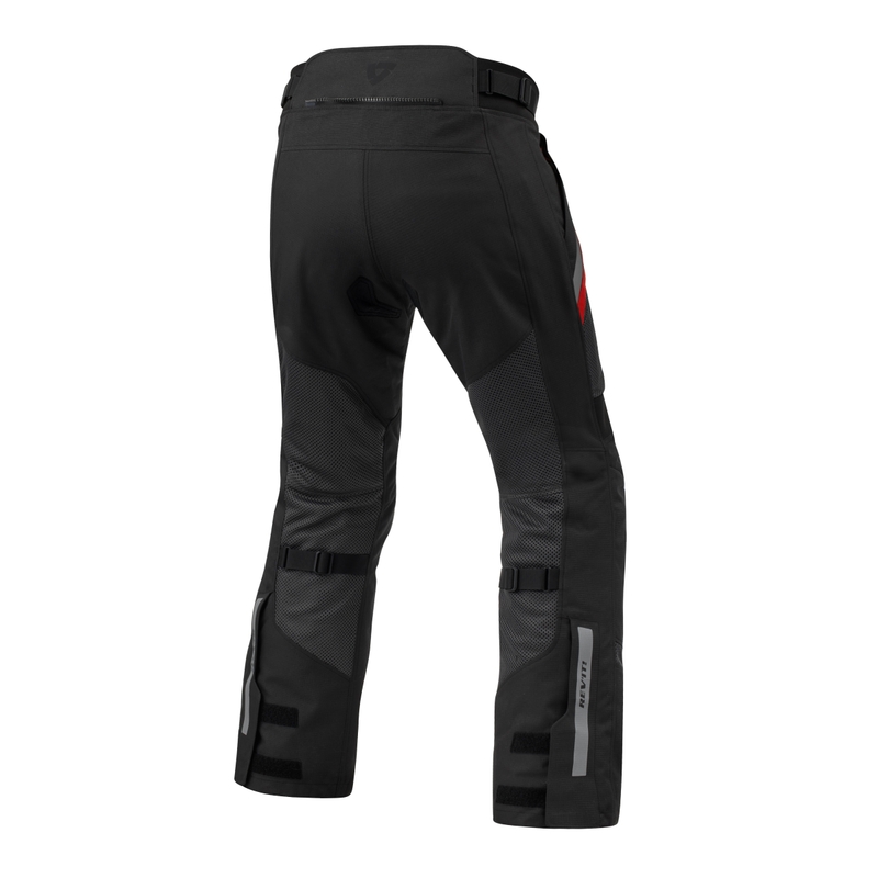 Pantaloni de motocicletă Revit Tornado 4 H2O negru