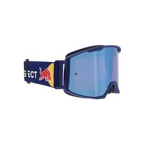 Ochelari de motocros Red Bull Spect STRIVE S albastru închis cu lentile albastre