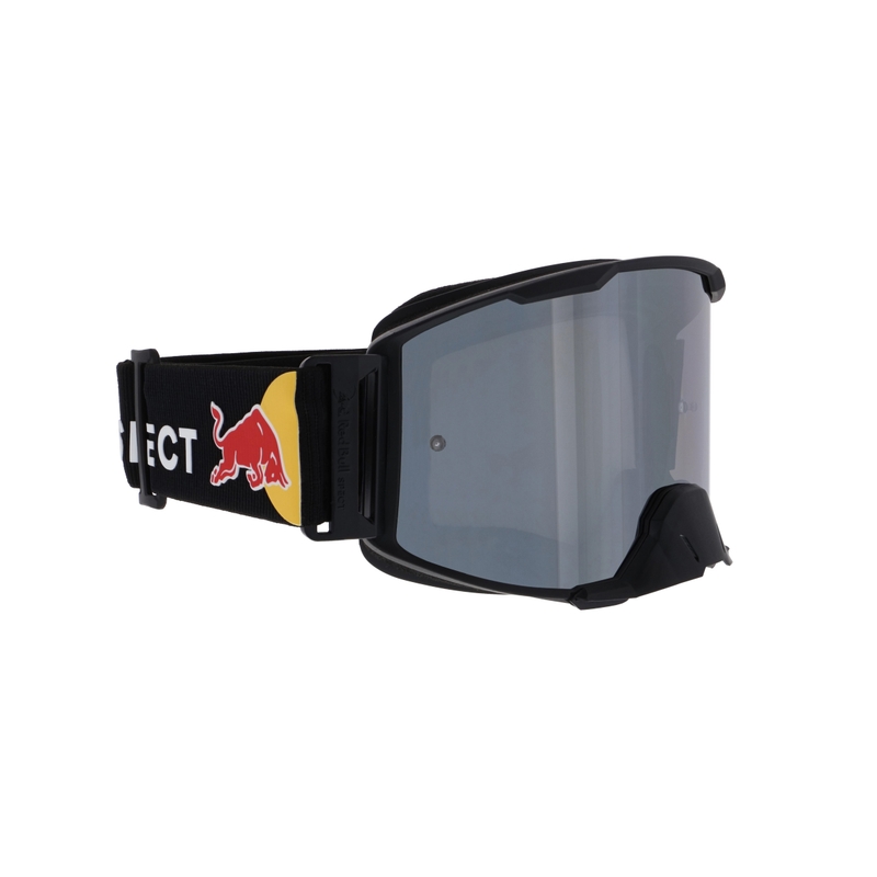 Ochelari de motocros Red Bull Spect STRIVE S negru cu sticlă fumurie
