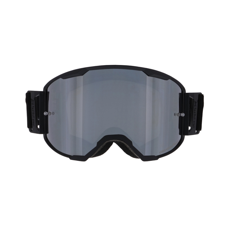Ochelari de motocros Red Bull Spect STRIVE S negru cu sticlă fumurie