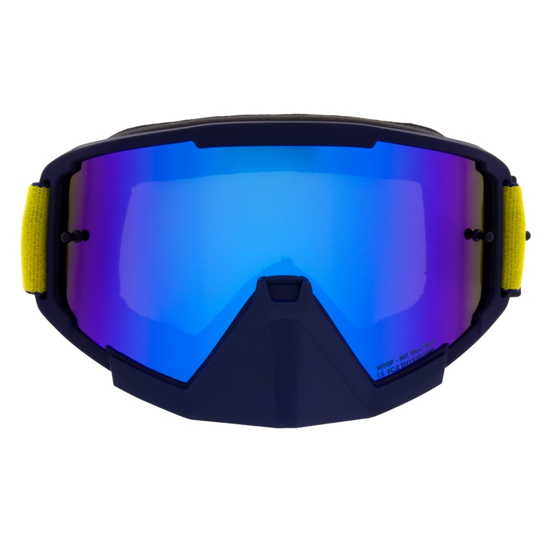 Ochelari de motocros Red Bull Spect WHIP albastru cu lentile albastre