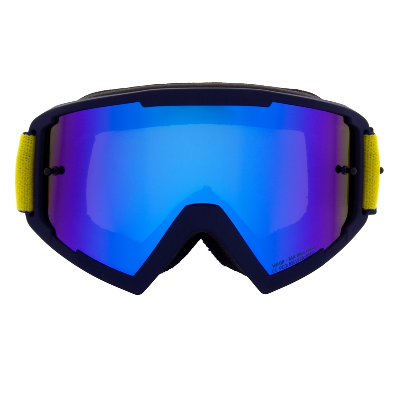 Ochelari de motocros Red Bull Spect WHIP albastru cu lentile albastre