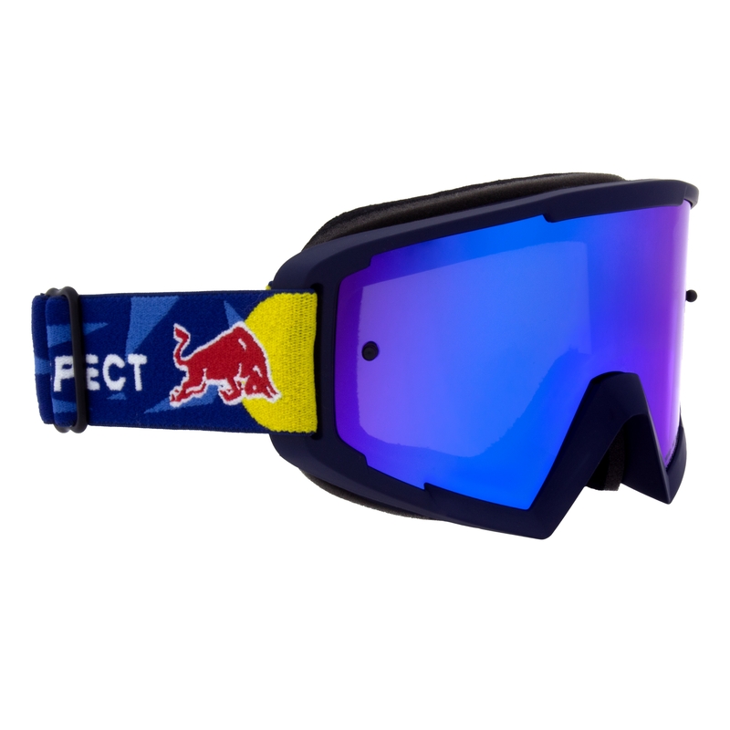Ochelari de motocros Red Bull Spect WHIP albastru cu lentile albastre