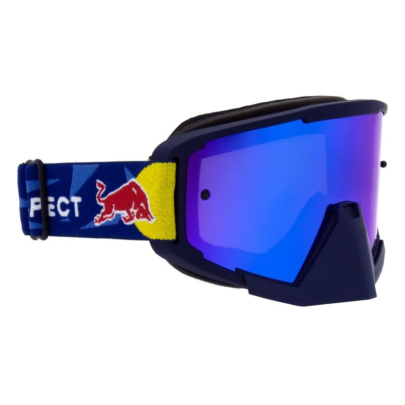 Ochelari de motocros Red Bull Spect WHIP albastru cu lentile albastre