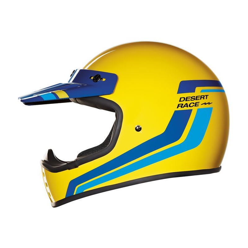 Casca de motocross Nexx X.G200 Desert Race galben lichidare