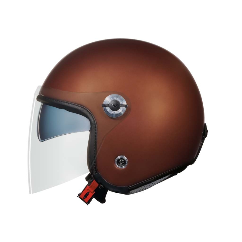Casca de motocicletă Nexx X70 Plain Chocolate Open lichidare