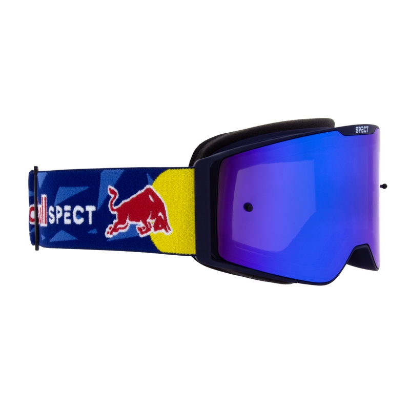 Ochelari de motocros Red Bull Spect TORP albastru cu lentile albastre