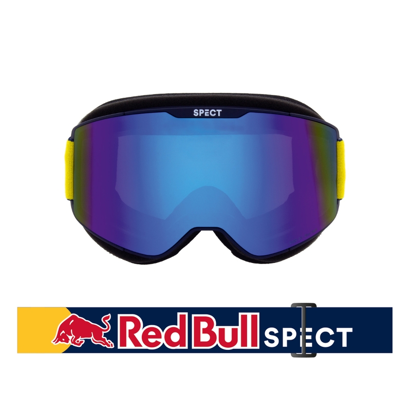 Ochelari de protecție motocross snowcross Red Bull Spect TORP albastru cu lentile albastre
