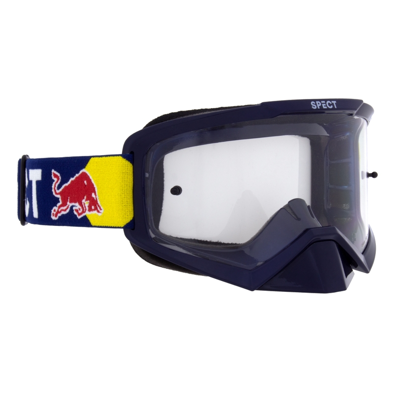 Ochelari de motocros Red Bull Spect EVAN albastru cu lentile transparente