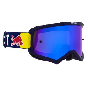 Ochelari de motocros Red Bull Spect EVAN albastru închis cu lentile albastre