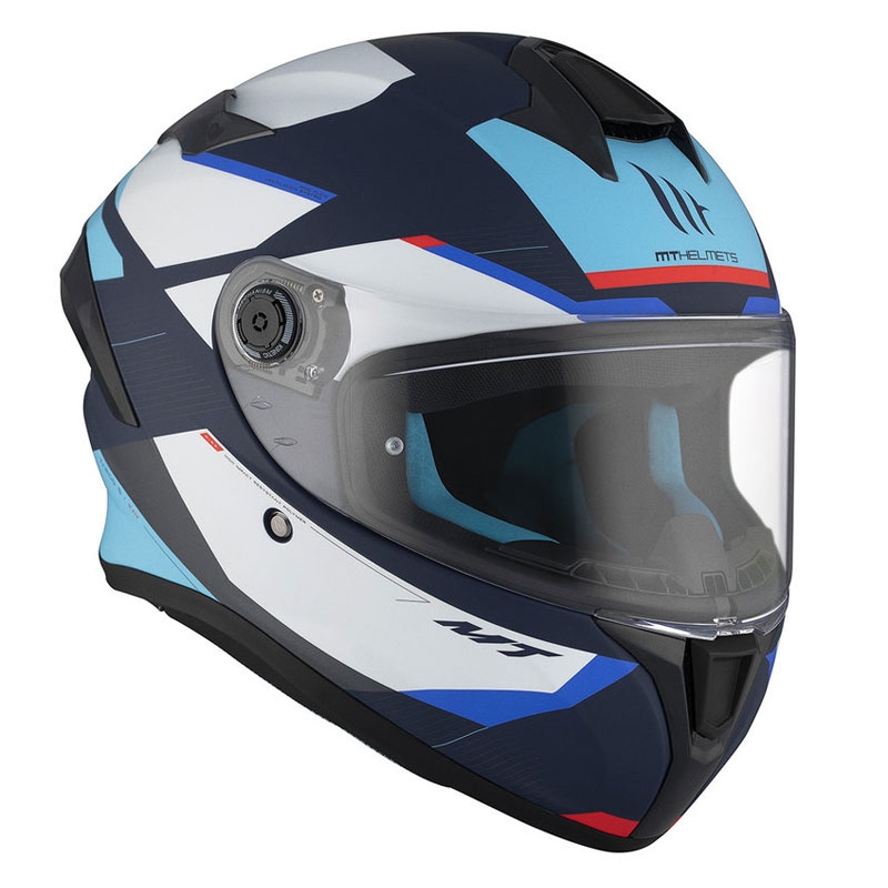 MT TARGO S KAY C7 Cască de motociclist integrală MT TARGO S KAY C7 albastru mat-albastru