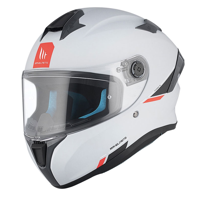 MT TARGO S SOLID A12 cască de motociclist integrală gri lucios