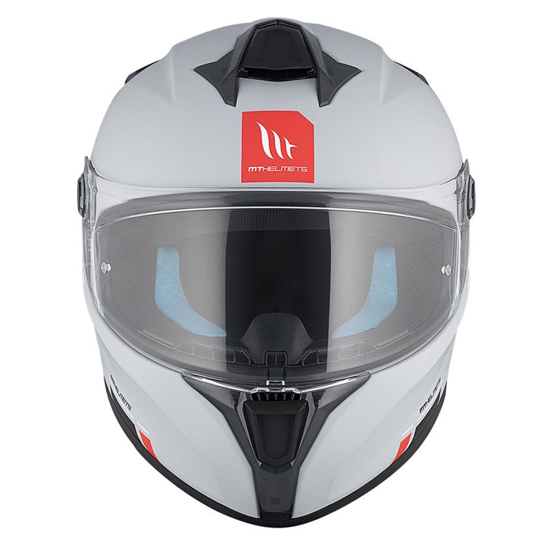 MT TARGO S SOLID A12 cască de motociclist integrală gri lucios