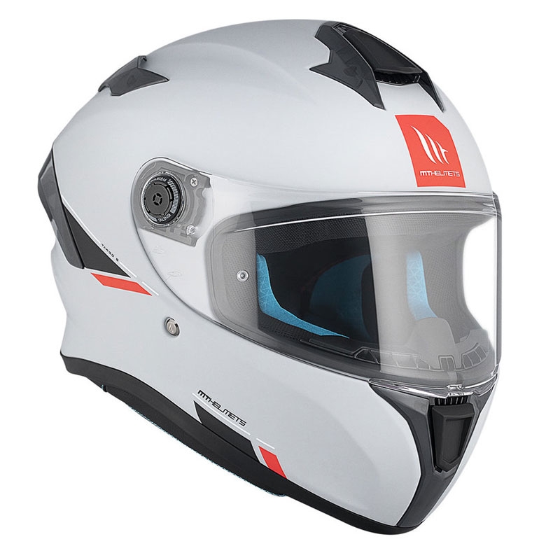 MT TARGO S SOLID A12 cască de motociclist integrală gri lucios