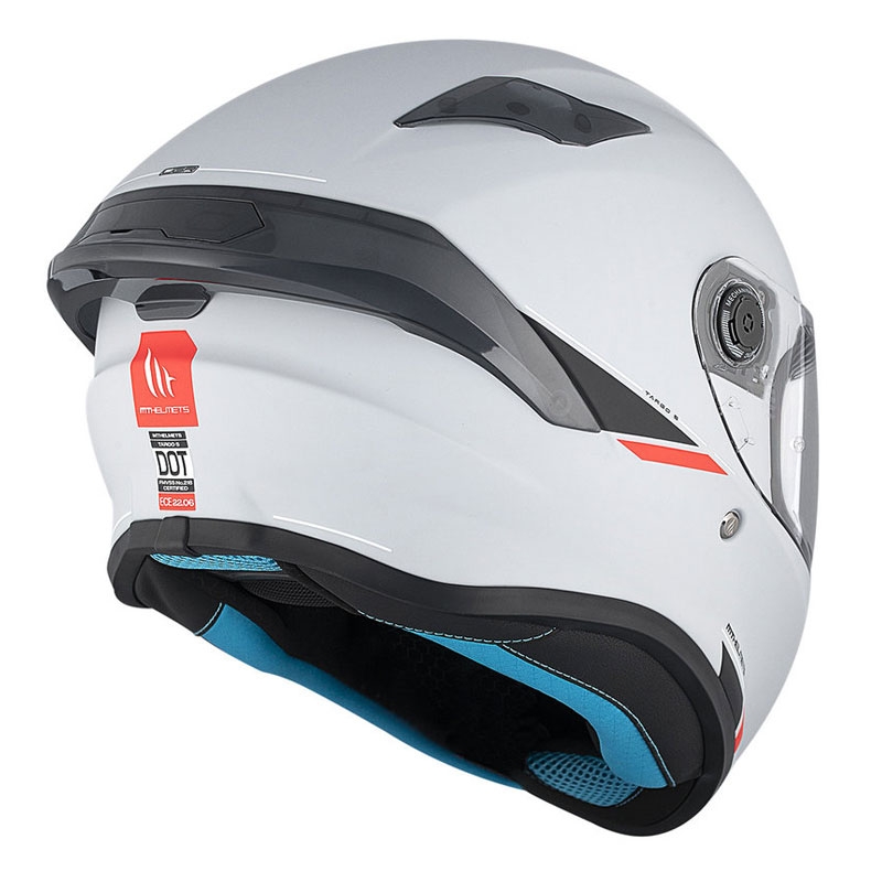 MT TARGO S SOLID A12 cască de motociclist integrală gri lucios