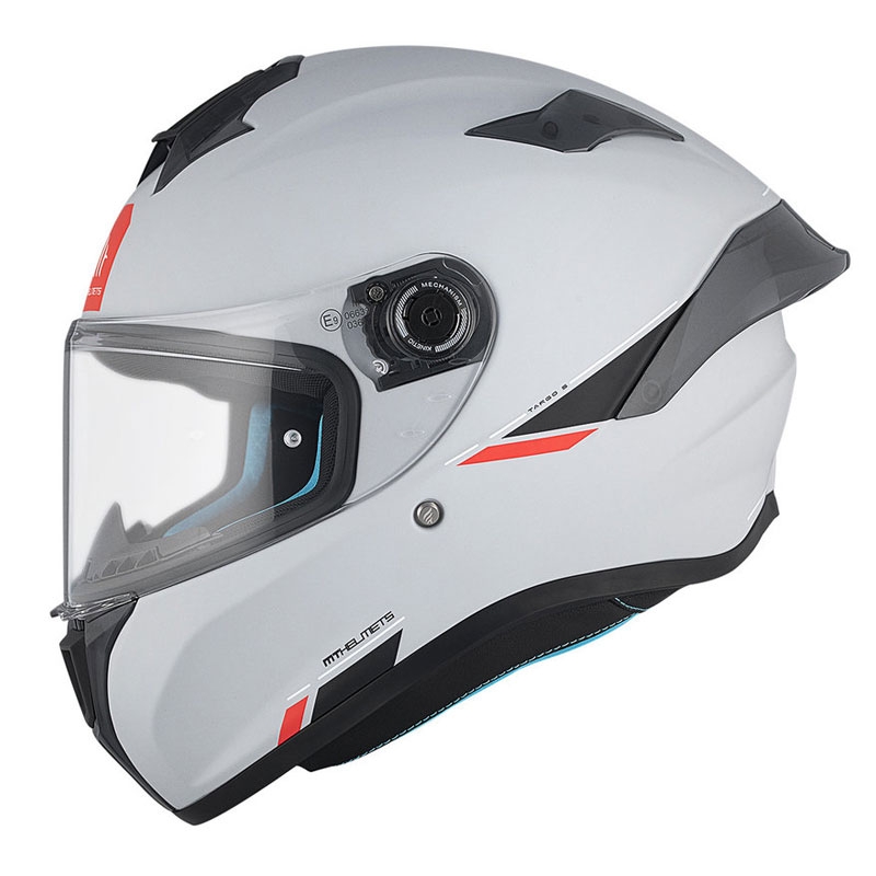 MT TARGO S SOLID A12 cască de motociclist integrală gri mat