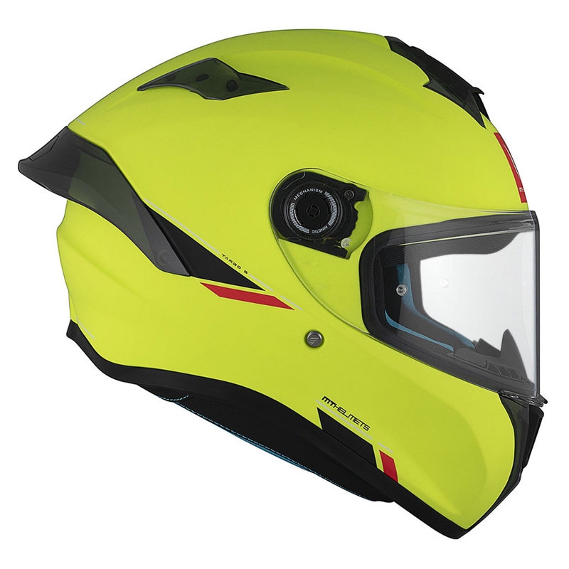 MT TARGO S SOLID A3 cască de motociclist integrală galben mat