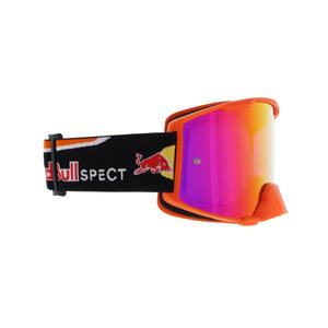 Ochelari de motocros Red Bull Spect STRIVE S portocaliu cu lentile roșii