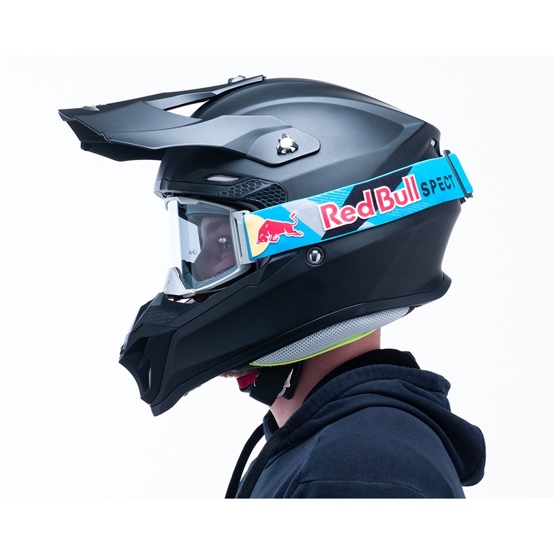 Ochelari de motocros Red Bull Spect STRIVE S gri cu sticlă fumurie