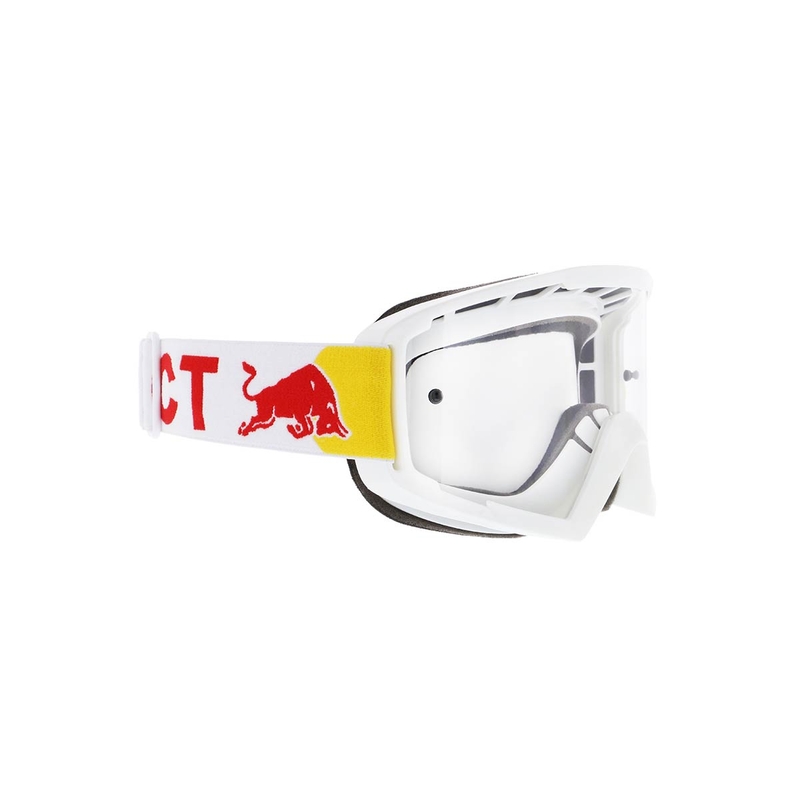 Ochelari de motocros Red Bull Spect WHIP alb cu lentile transparente