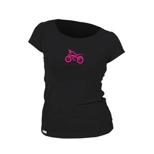 Tricou pentru femei nanosilver® MOTOLADY negru