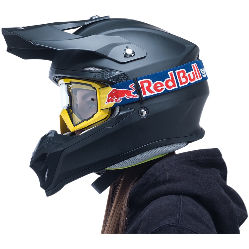 Ochelari de motocros Red Bull Spect WHIP galben cu lentile transparente
