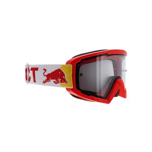 Ochelari de motocros Red Bull Spect WHIP roșu cu lentile transparente