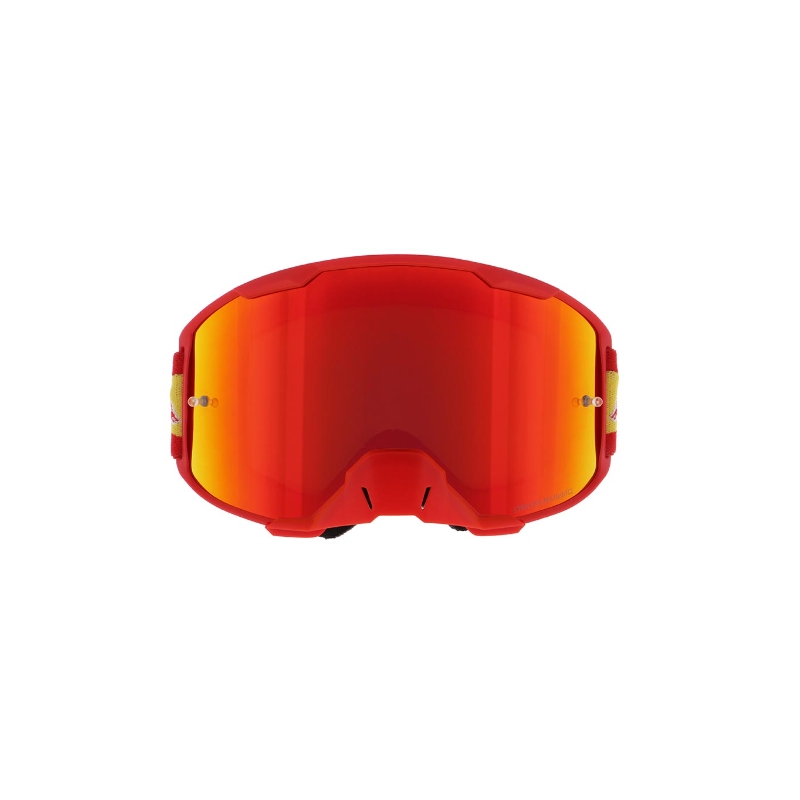 Ochelari de motocros Red Bull Spect STRIVE S roșu cu lentile roșii