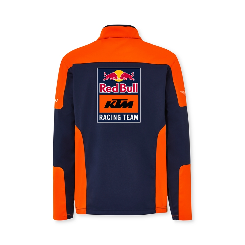 Geacă softshell KTM Replica Team albastru-portocaliu