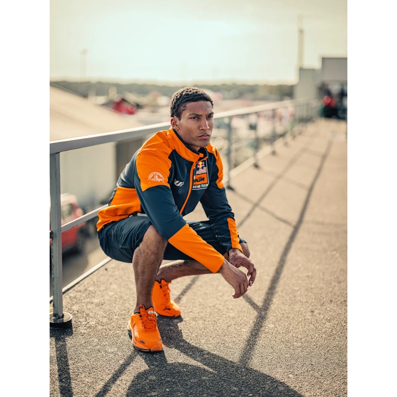 Geacă softshell KTM Replica Team albastru-portocaliu