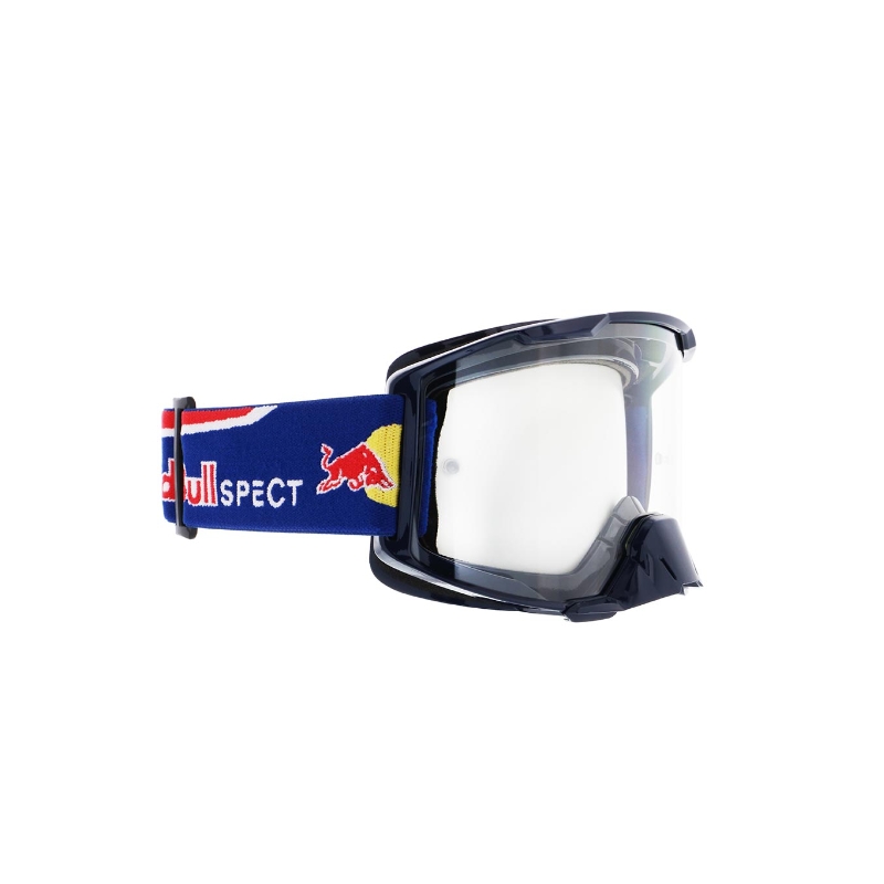 Ochelari de motocros Red Bull Spect STRIVE S albastru cu lentile transparente