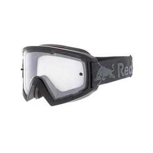 Ochelari de motocros Red Bull Spect WHIP gri închis cu lentile transparente