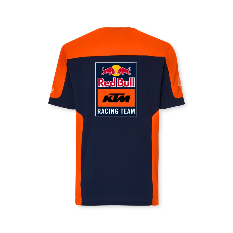 Tricou KTM Replica Team albastru-portocaliu