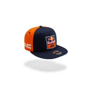 Șapcă KTM Flat Cap pentru copii albastru-portocaliu