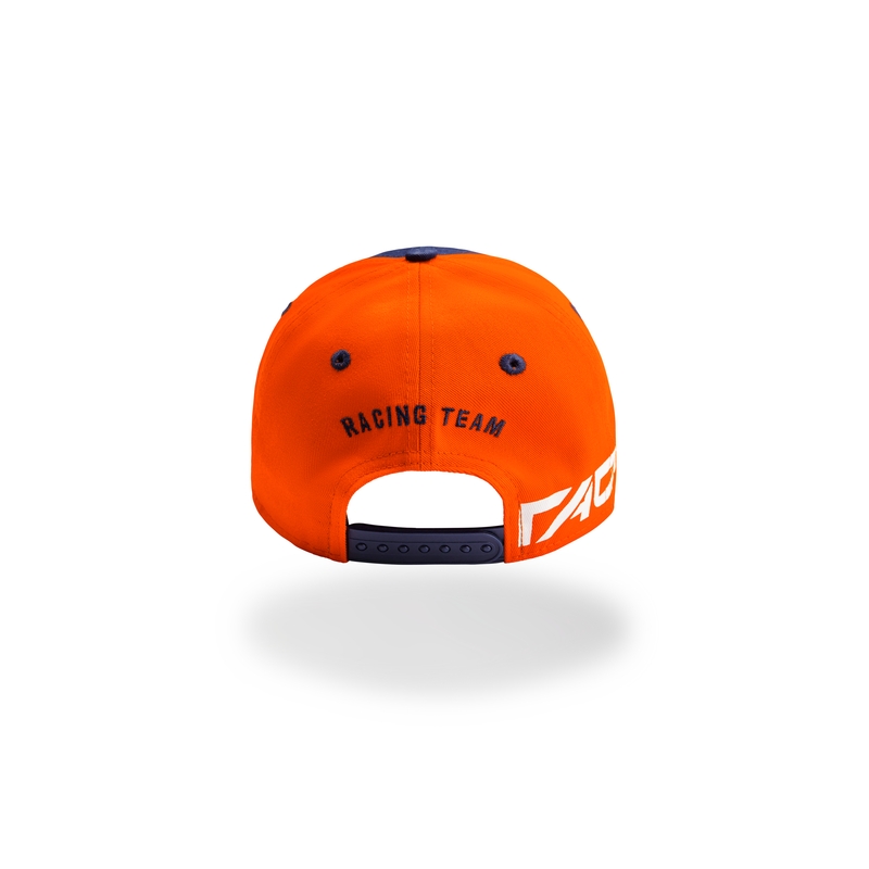 Șapcă KTM Flat Cap pentru copii albastru-portocaliu