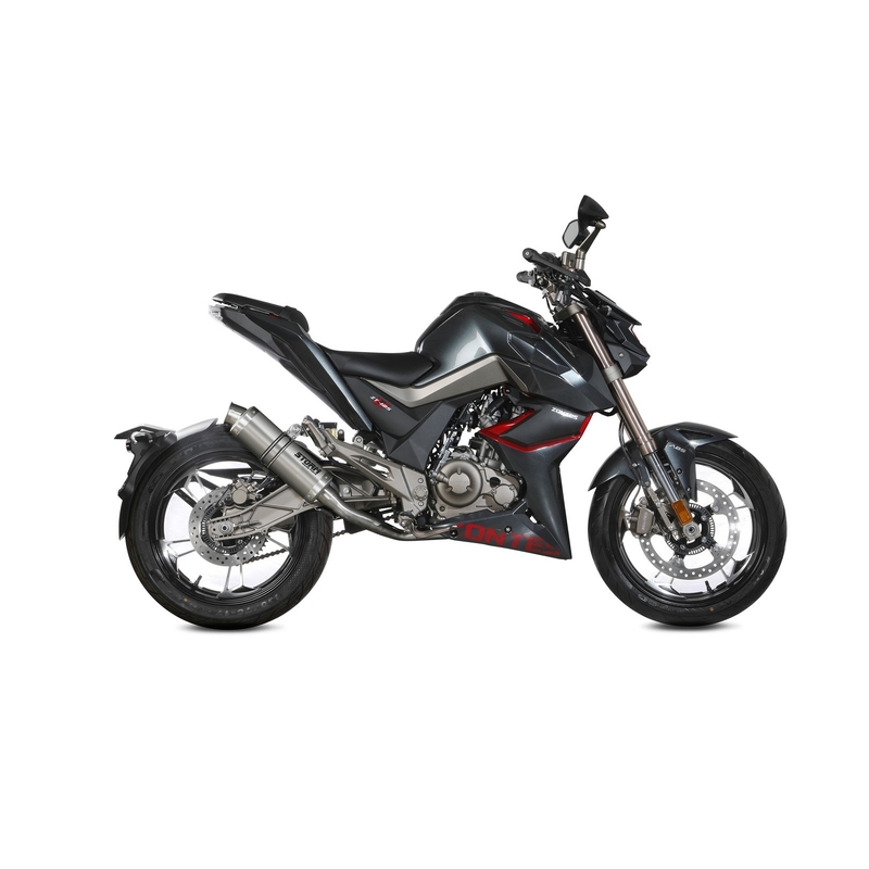 Sistem de evacuare complet 1x1 STORM GP otel inoxidabil pentru ZONTES ZT 125 2021-2024
