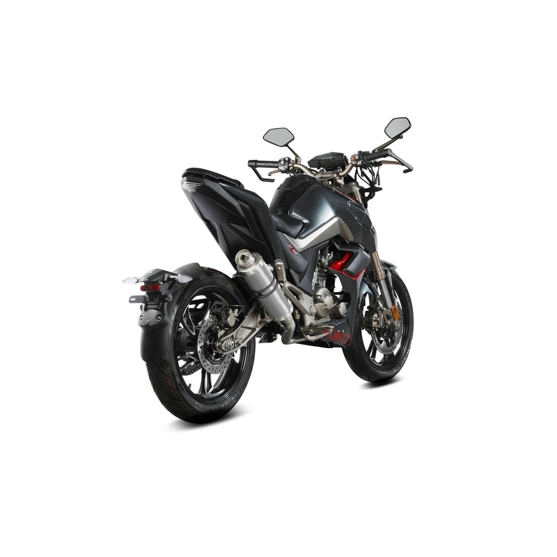 Sistem de evacuare complet 1x1 STORM GP otel inoxidabil pentru ZONTES ZT 125 2021-2024