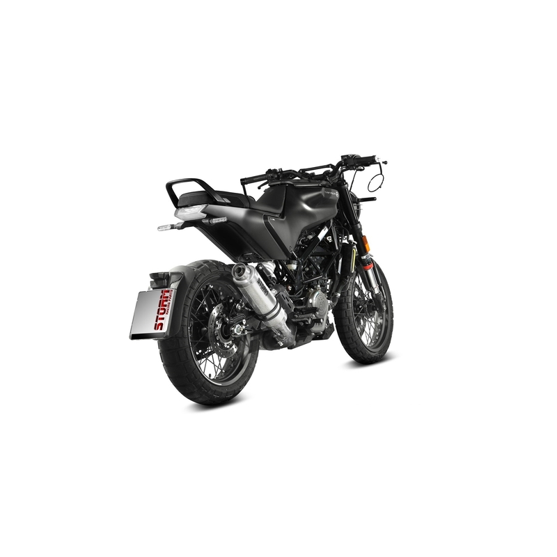 Evacuare STORM GP otel inoxidabil pentru HUSQVARNA Svartpilen 125 2021-2023
