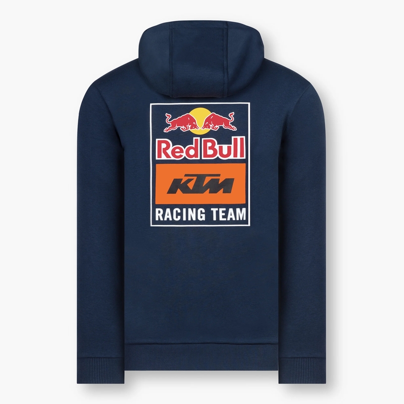 KTM Backprint Zip Hoodie albastru