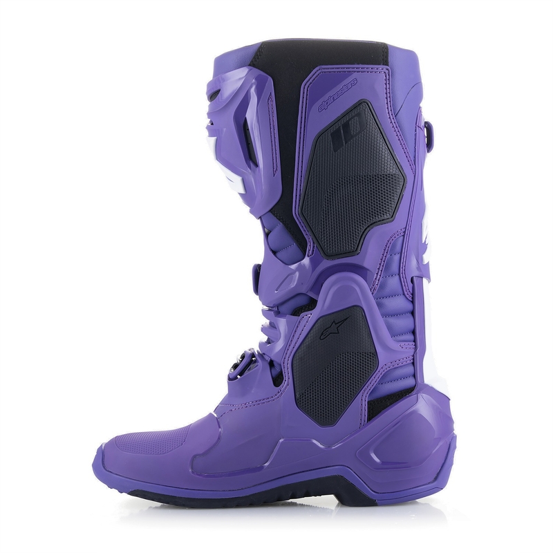 Ghete moto Alpinestars Tech 10 violet-negru-alb