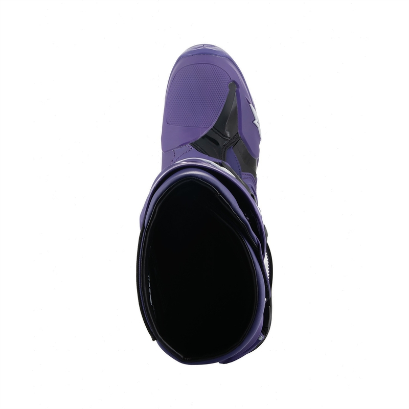 Ghete moto Alpinestars Tech 10 violet-negru-alb