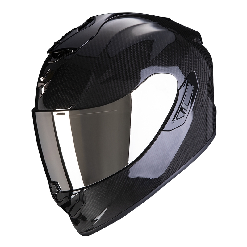 Cască integrală pentru motocicletă Scorpion EXO-1400 EVO II CARBON AIR SOLID neagră