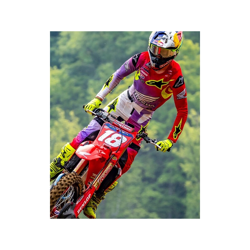 Ghete motociclete Alpinestars Tech 10 galben fluo-negru-roșu fluo
