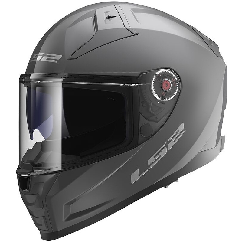 LS2 FF811 Vector II Cască de motociclist integrală LS2 FF811 Vector II gri mată solidă