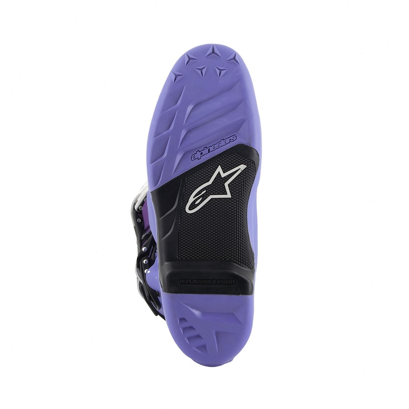 Alpinestars Tech 7 2024 mov-alb-negru-alb-negru cizme de motocicletă