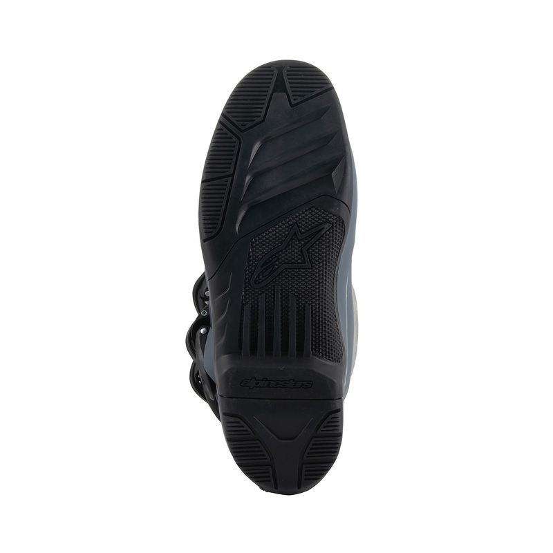 Ghete moto Alpinestars Tech 3 gri deschis-negru-galben fluo